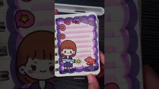 colorful sticker journal book 🝮 Looneycycy 🝮 [upl. by Fanya205]