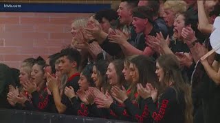 3A Boys state basketball semifinals Fruitland vs Marsh Valley [upl. by Neuberger]