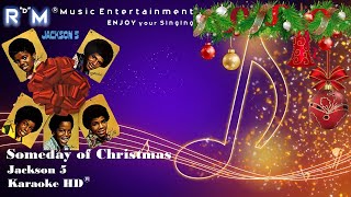 Someday at Christmas  Jackson 5 ®Karaoke HD [upl. by Ahtiekal]