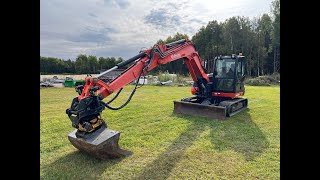 Köp  Grävmaskin Kubota KX0804 [upl. by Corron28]