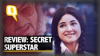 Review Aamir Lets Zaira amp Co Be The Stars In ‘Secret Superstar’  The Quint [upl. by Aziram]