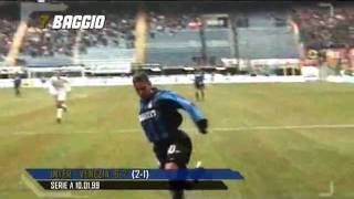 FC Internazionale  Top 10 Gol di Baggio [upl. by Wollis]