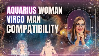 Aquarius Woman amp Virgo Man  Love Compatibility  Zodiac Sign [upl. by Burkhart603]