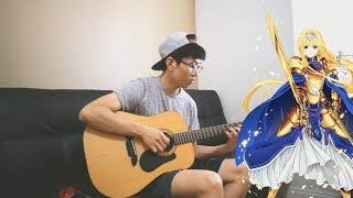 Full SAO Alicization OP1  ADAMAS Guitar [upl. by Iot975]