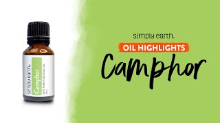 Awesome Benefits of Camphor Essential Oil [upl. by Bev]