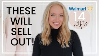 Massive Walmart Try on Haul Styling 14 Spring Outfits Items under 35 [upl. by Mailand]