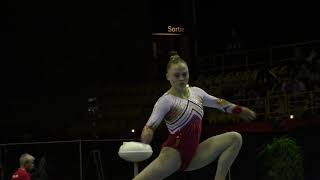 2020 Gymnix Jade Vansteenkiste BEL FX [upl. by Dolloff]