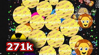 271279 Agario High Score  Agario World Record Attempt [upl. by Kleinstein]