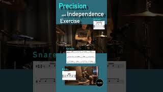 Improve Your Precision and Independence with this Kick  Snare  Hat Exercise drums [upl. by Bodi]