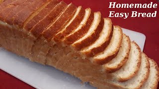 How to make Healthy Bread at Home  Homemade Bread Loaf  Easy Milk Bread Recipe [upl. by Muryh]