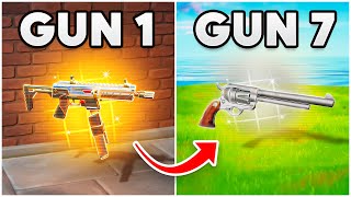 Extreme Fortnite Gun Game [upl. by Ateinotna]