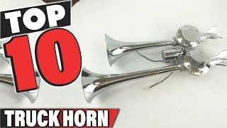 Best Truck Horn In 2024  Top 10 Truck Horns Review [upl. by Janicki]