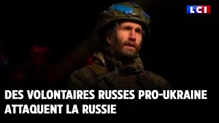 Des volontaires russes proUkraine attaquent la Russie [upl. by Airotel]