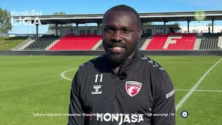 NordicBet Liga  Interview med Moses Opondo fra FC Fredericia [upl. by Iaw]