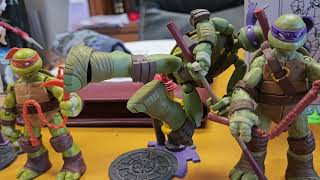 Revoltech TMNT 2012 Playmates [upl. by Ethelstan]