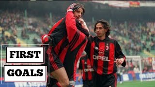 Gol Perdana Francesco Coco with AC Milan in SERIE A ITALIA 20002001 shorts [upl. by Irap]