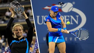 Kim Clijsters Returns Her Best Shots at US Open [upl. by Ttemme]