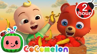 Apples and Bananas  More CoComelon Animal Time  2 Hour CoComelon Nursery Rhymes [upl. by Broome]