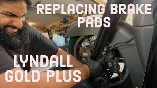 Install Change Replace Brake Pads Harley Davidson Touring  Lyndall Gold Plus Brake Pad Upgrade [upl. by Frazier]