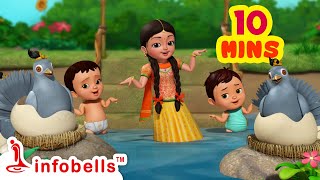 নোটন নোটন  Noton Noton Paira Guli Jhoton Bedheche  Bengali Rhymes for Children  Infobells [upl. by Nichole641]