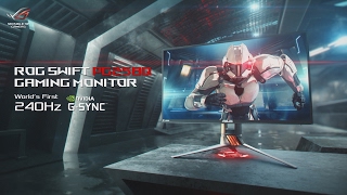 ROG Swift PG258Q Gaming Monitor Feature Video  ROG [upl. by Fiorenza]