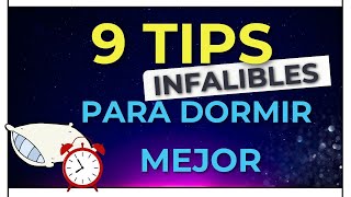 Dile Adiós al Insomnio 9 Claves para Dormir Mejor Esta Noche 🌙💤 [upl. by Merilee601]