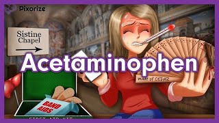 Acetaminophen Tylenol Mnemonic for Nursing Pharmacology NCLEX [upl. by Eillas]