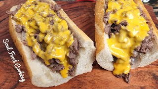 How to Make Philly Cheesesteak  The Best Philly Cheesesteak Recipe [upl. by Aerda]