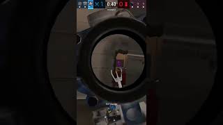 Hibana 1 tap 😂 rainbowsixsiege r6siege gaming rainbowsixsiege1v5clutch [upl. by Melvina479]