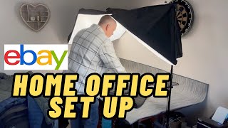 How I Run my Ebay Business from Home FULL WALKAROUND [upl. by Naillij]