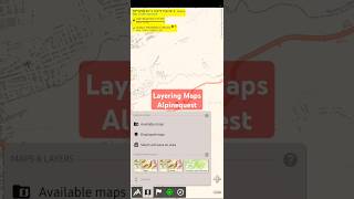 Layer Maps alpinequest android shorts alpinequest offlinegps gps [upl. by Fenton]