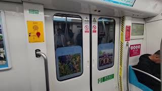 杭州地鐵5號線往金星行車片段 Hangzhou Metro Line 5to Jinxing [upl. by Lilah]