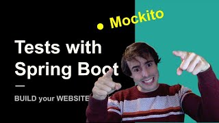 Tests in Spring Boot with JUnit 5 and Mockito  Spring Boot Backend 91 [upl. by Vaenfila]