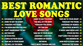 Best Love Songs Of All Time Playlist 2024  Romantic Love Songs Ever 🌻🎶Lionel Richie Celine Dion [upl. by Aissatsana140]