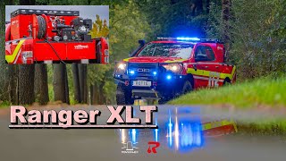 Ford Ranger XLT Waldbrand  Rotte Brandschutztechnik  Hochdrucklöschanlage [upl. by Ahtnama]