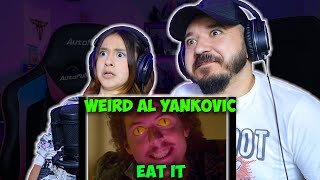 13 YearOld Reaction to Weird Al Yankovic  Eat It Official 4K Video  Daughter Reacts [upl. by Neural437]