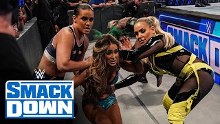 Rodriguez vs Aliyah vs Baszler vs Natalya vs Shotzi vs Li SmackDown June 3 2022 [upl. by Ardnohsal]