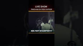 Rishi Kapoor Fighting with Rd Burman  Rare Live Show Footage rdburman jantatalkiesofficial [upl. by Ahrat909]