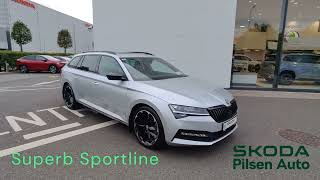 2023 Skoda Superb Sportline in Brilliant Silver [upl. by Sikata]