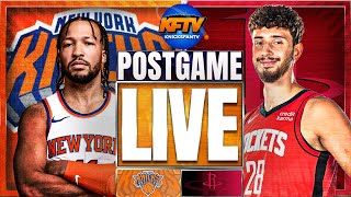 New York Knicks vs Houston Rockets  Post Game Show EP 481 Highlights Analysis Live Callers [upl. by Esirehs214]