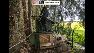 TREE FORT SCOTS Summer Project Build 2  BFF River Campy Ep11 [upl. by Trisa757]