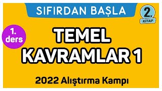 TEMEL KAVRAMLAR 1  Alıştırma kampı  2  Sıfırdan Başla Temelini Geliştir 125 [upl. by Drawd]