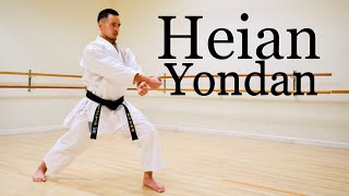 Kata Heian Yondan Full Tutorial [upl. by Russi121]