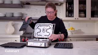 Cuisinart®  Griddler® FIVE with Waffle Plates [upl. by Andi]