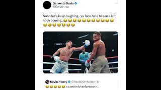 quotLets Keep Laughing At Devin Haneyquot Gervonta Davis [upl. by Mode]