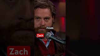 Zach Galifianakis Funny Man shorts [upl. by Oelc607]