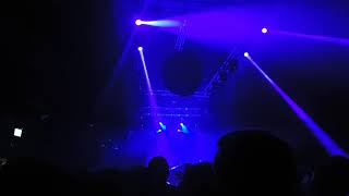 Underworld  Dark and Long  Dark train Played by Sasha amp Digweed  District 8 Dublin Nov 2019 [upl. by Enilekaj]