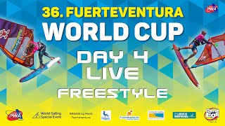 Day 4  Fuerteventura Windsurf World Cup 2024  Freestyle [upl. by Yekcaj255]