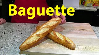 La Receta de la Baguette paso a paso [upl. by Aelgna]