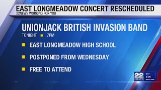 East Longmeadow concert featuring UnionJack held today [upl. by Enairb]